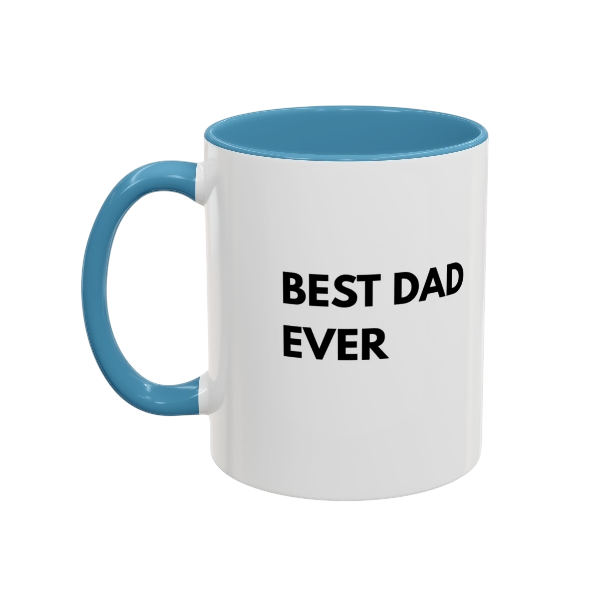 Best Dad Ever Mug – Perfect Gift from Daughter or Son, personalized coffee cup gift , World’s Greatest Dad Coffee Cup – Thoughtful Gift for Him